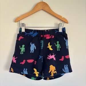 Hanna Andersson Mythical Creatures Shorts Navy Boys 5